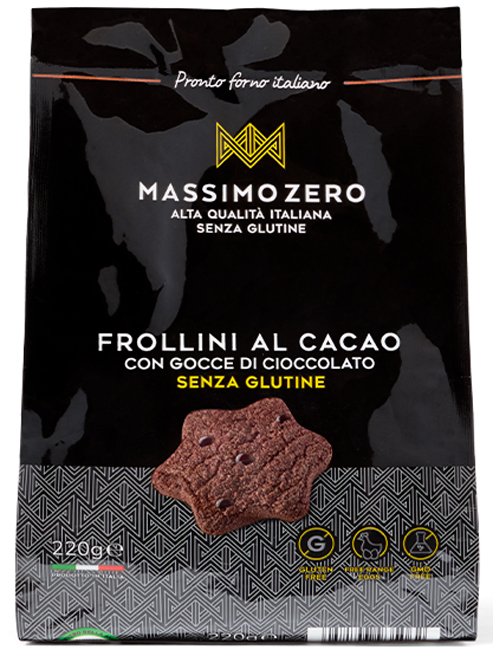 MASSIMO ZERO FROLLINI CACAO 220 G - farmagiri