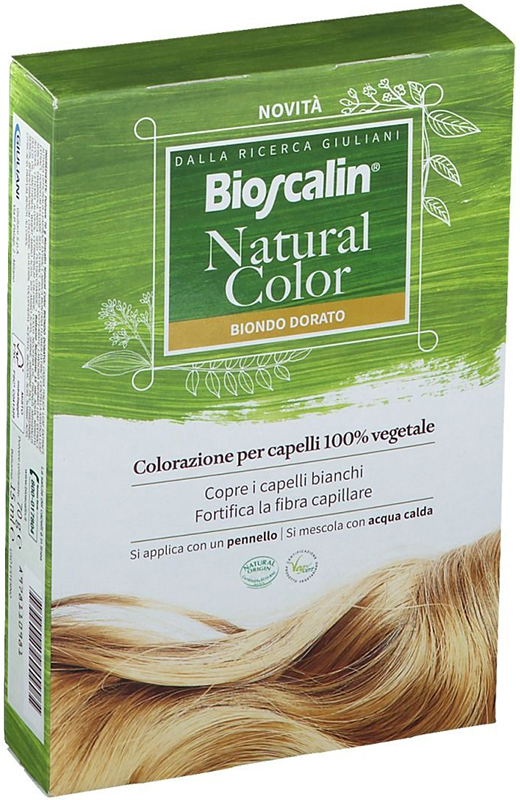 BIOSCALIN NATURAL COLOR BIONDO DORATO 70 G - farmagiri