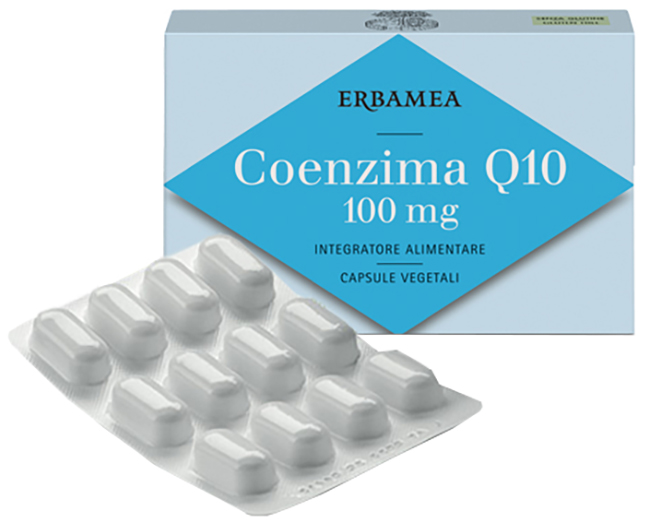 ERBAMEA COENZIMA Q10 100 MG 24 CAPSULE VEGETALI - farmagiri
