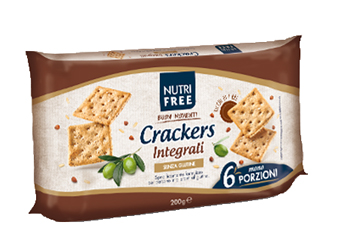 NUTRIFREE CRACKERS INTEGRALI 33,4 G X 6 PEZZI - farmagiri