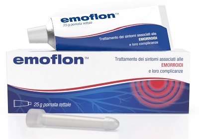 EMOFLON POMATA RETTALE TUBETTO 25 G CON APPLICATORE - farmagiri
