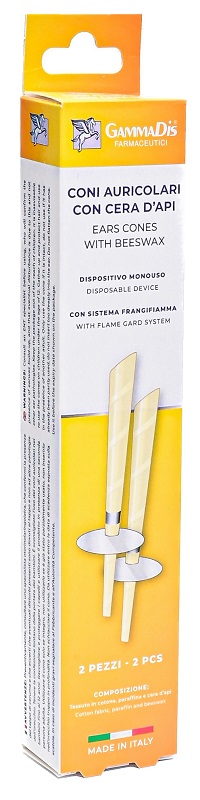 CONI AURICOLARI 2 PEZZI GAMMADIS - farmagiri