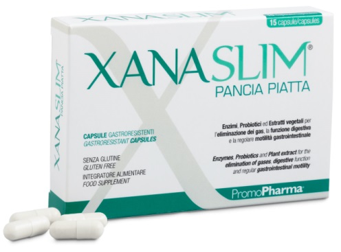 XANASLIM PANCIA PIATTA 15 CAPSULE GASTRORESISTENTI - farmagiri