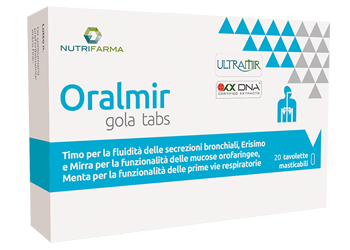 ORALMIR GOLA TABS 20 COMPRESSE - farmagiri