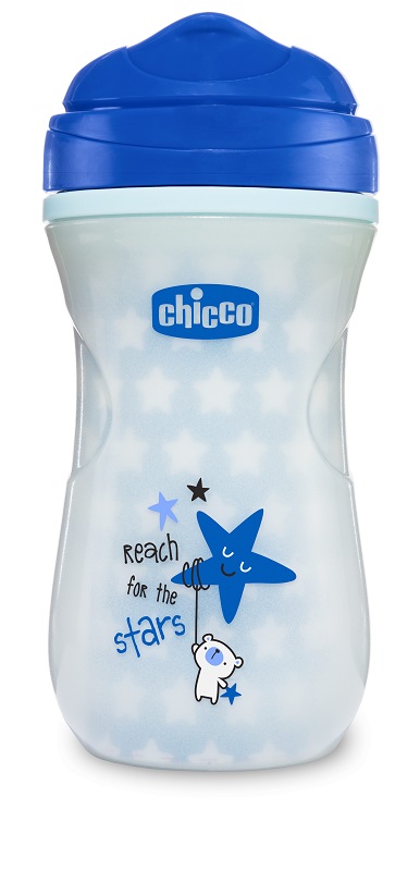 CHICCO TAZZA GLOWING 14M+ AZZURRA - farmagiri