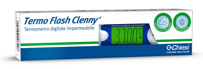 TERMOMETRO CLENNY TERMO FLASH PREDITTIVO 10 SECONDI WATERPROOF - farmagiri