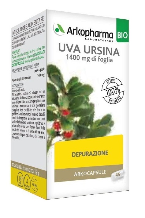 ARKO CAPSULE UVA URSINA BIO 45 CAPSULE - farmagiri