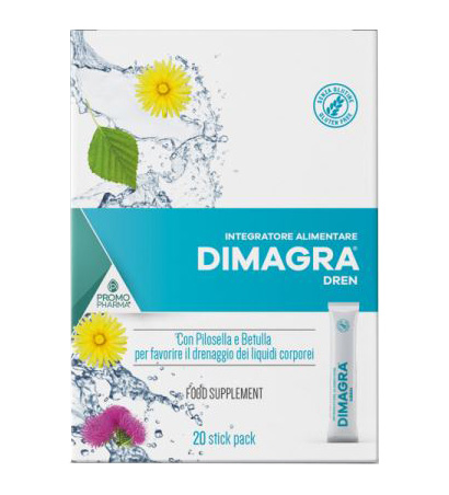 DIMAGRA DREN 20 STICK DA 15 ML - farmagiri