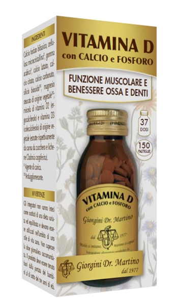 VITAMINA D CALCIO/FOSFORO 150 PASTIGLIE - farmagiri