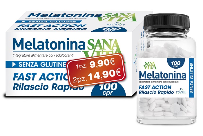 SANAVITA MELATONINA 100 COMPRESSE - farmagiri