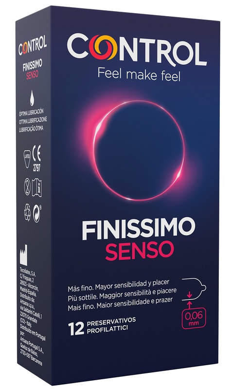 CONTROL FINISSIMO SENSO 12 PEZZI - farmagiri