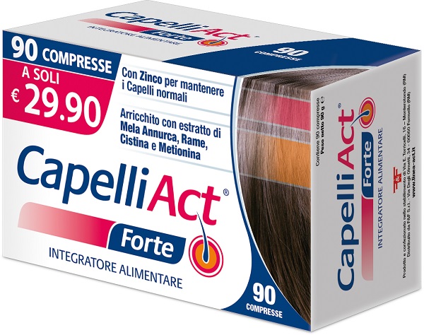 CAPELLI ACT FORTE 90 COMPRESSE - farmagiri