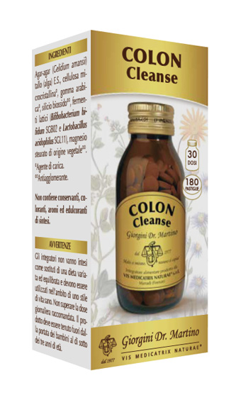 COLON CLEANSE 180 PASTIGLIE - farmagiri