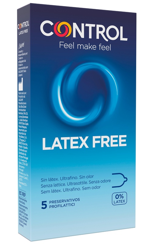 CONTROL LATEX FREE 5 PEZZI - farmagiri