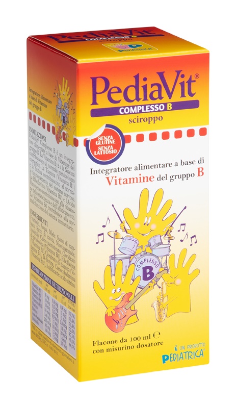 PEDIAVIT COMPLESSO B SCIROPPO 100 ML - farmagiri