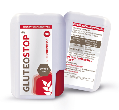 GLUTEOSTOP 90 MINI TABLETS - farmagiri