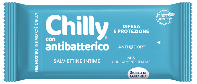 CHILLY SALVIETTE INTIME ANTIBATTERICHE 12 PEZZI - farmagiri
