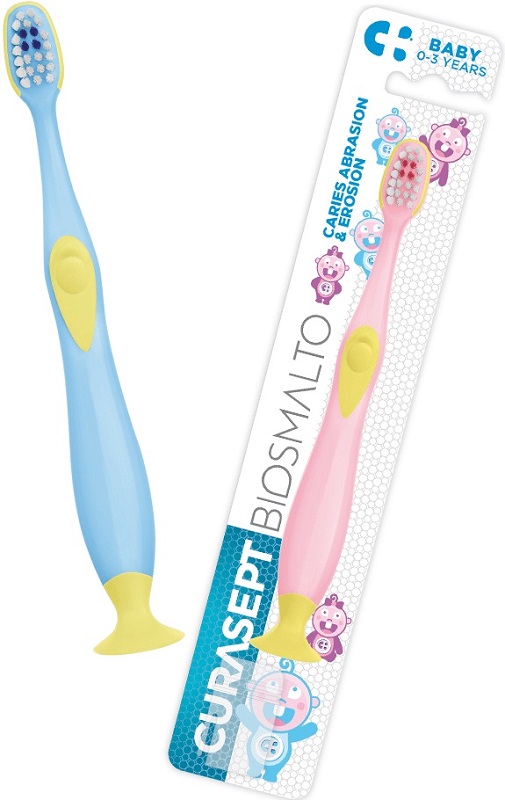 CURASEPT SPAZZOLINO BIOSMALTO BABY 0-3 ANNI - farmagiri