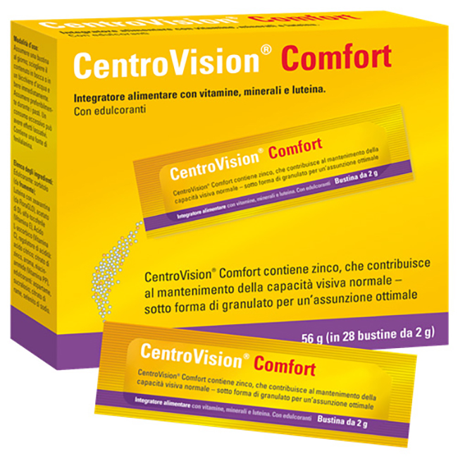 CENTROVISION COMFORT 28 BUSTINE GUSTO ARANCIA - farmagiri