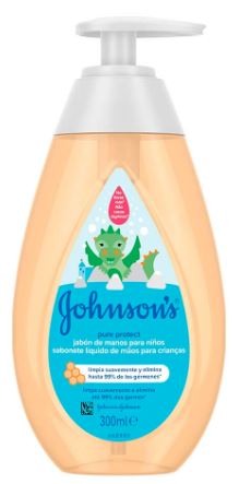 JOHNSONS BABY PURE PROTECT SAPONE MANI BAMBINI 300 ML - farmagiri
