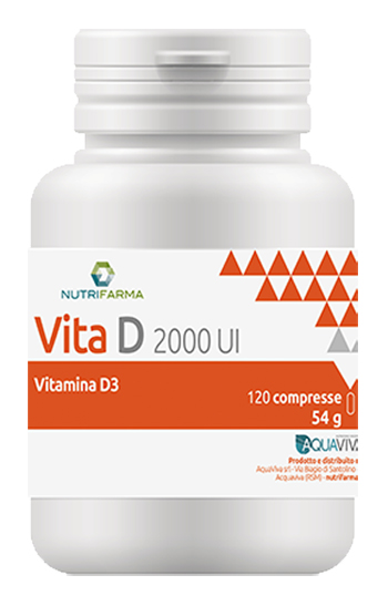 VITA D 2000UI 120 COMPRESSE - farmagiri