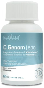 C-GENOM 500 GLAUBER 120 COMPRESSE - farmagiri