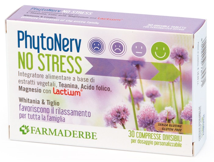 PHYTONERV NO STRESS 30 COMPRESSE - farmagiri