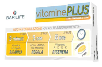 BARILIFE VITAMINE PLUS 30 COMPRESSE TRIFASE - farmagiri
