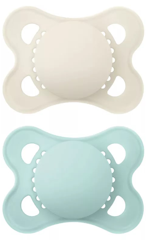 MAM SUCCHIETTO ORIGINAL 2-6 MESI SILICONE NEUTRO 2 PEZZI - farmagiri
