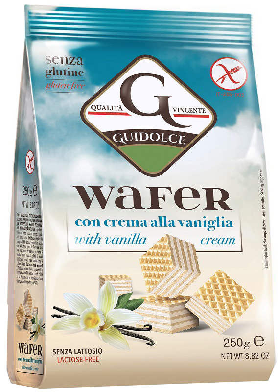 WAFER CON CREMA ALLA VANIGLIA 250 G - farmagiri