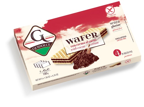 WAFER CON CREMA AL CACAO 4 PORZIONI X 45 G - farmagiri