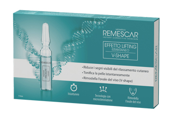 REMESCAR EFFETTO LIFTING ISTANTANEO V-SHAPE 5 FIALE X 2 ML - farmagiri