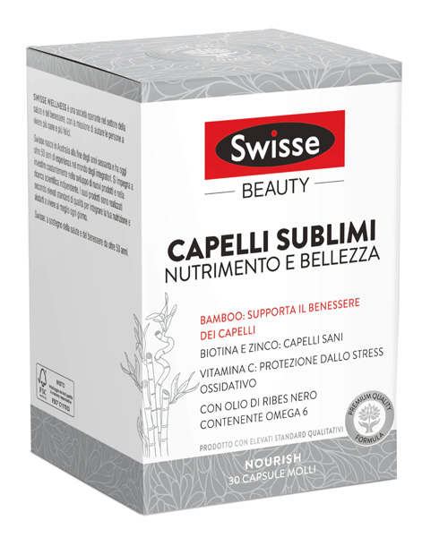 SWISSE CAPELLI SUBLIMI 30 CAPSULE - farmagiri