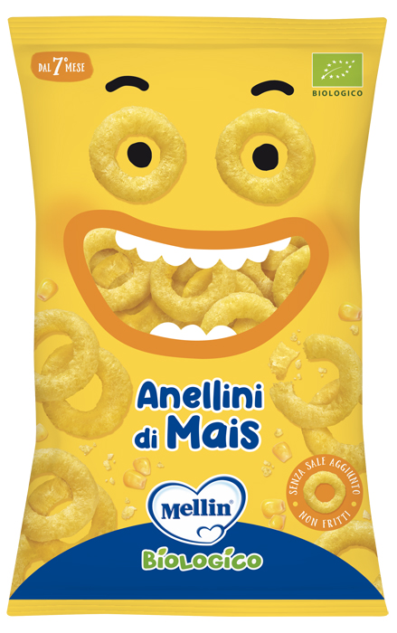 MELLIN SNACK BIO ANELLINI MAIS 15 G - farmagiri