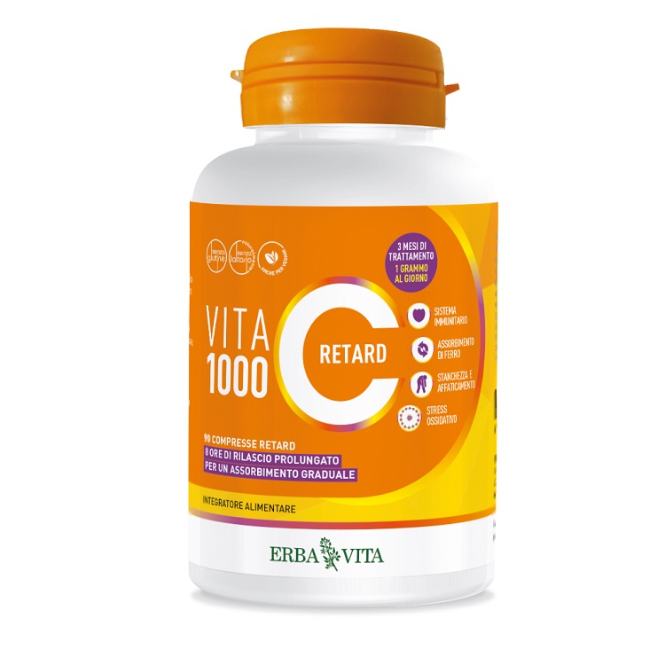 VITA C 1000 RETARD 90 COMPRESSE - farmagiri