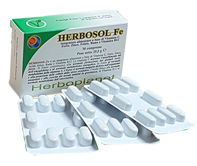 HERBOSOL FE 30 COMPRESSE - farmagiri