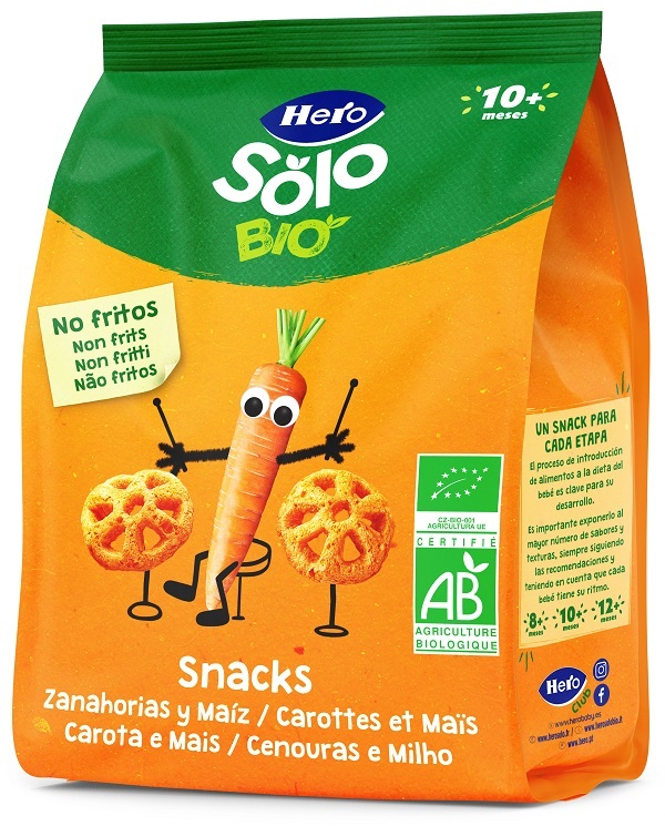 HERO BABY SOLO SNACK CAROTA MAIS 40 G - farmagiri