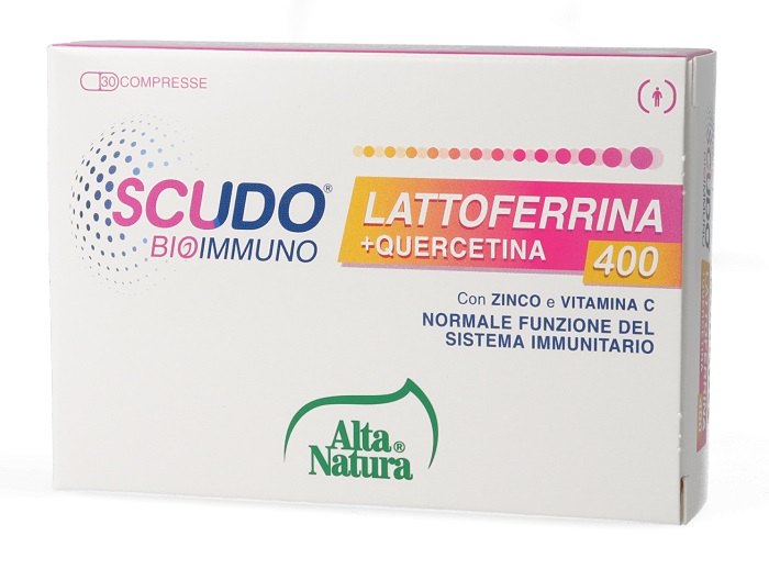 SCUDO LATTOFERRINA + QUERCETINA 400 30 COMPRESSE - farmagiri