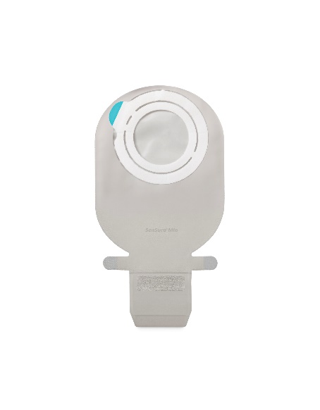 SENSURA MIO FLEX SISTEMA 2 PEZZI CON AGGANCIO ADESIVO SACCA ILEOSTOMIA RIVESTITA 70MM DA 550 ML 30 PEZZI - farmagiri