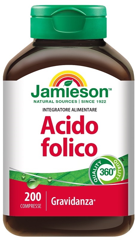 JAMIESON ACIDO FOLICO 200 COMPRESSE - farmagiri