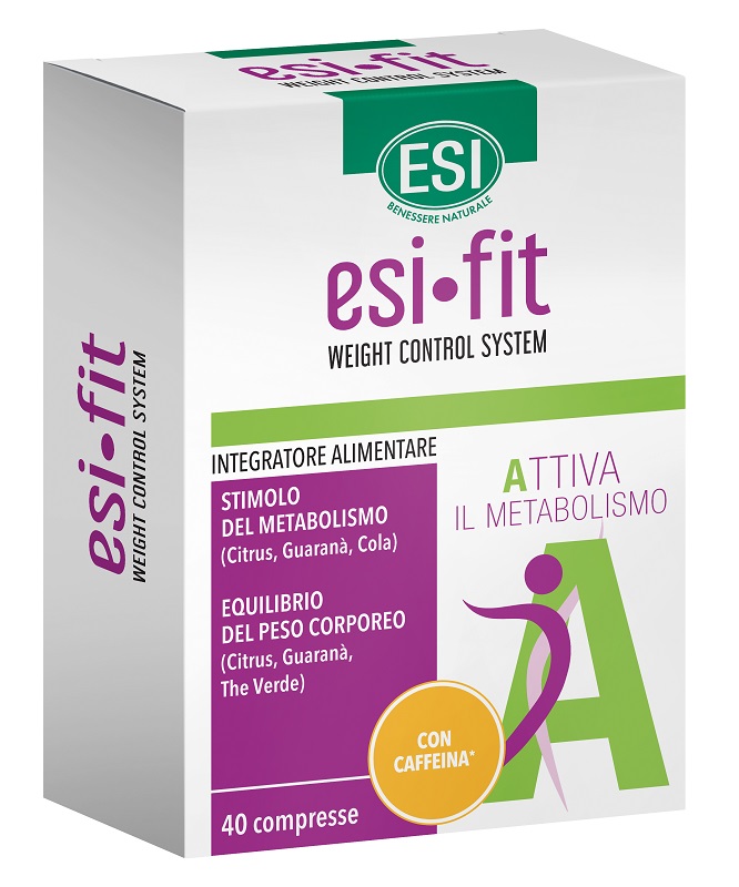 ESI FIT ATTIVA CON CAFFEINA 40 COMPRESSE - farmagiri