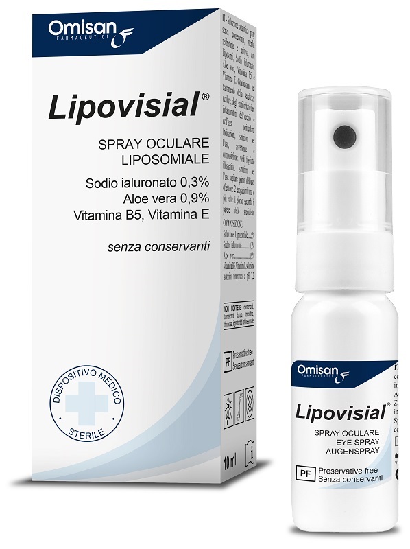 SPRAY OCULARE LIPOSOMIALE LIPOVISIAL 10 ML - farmagiri