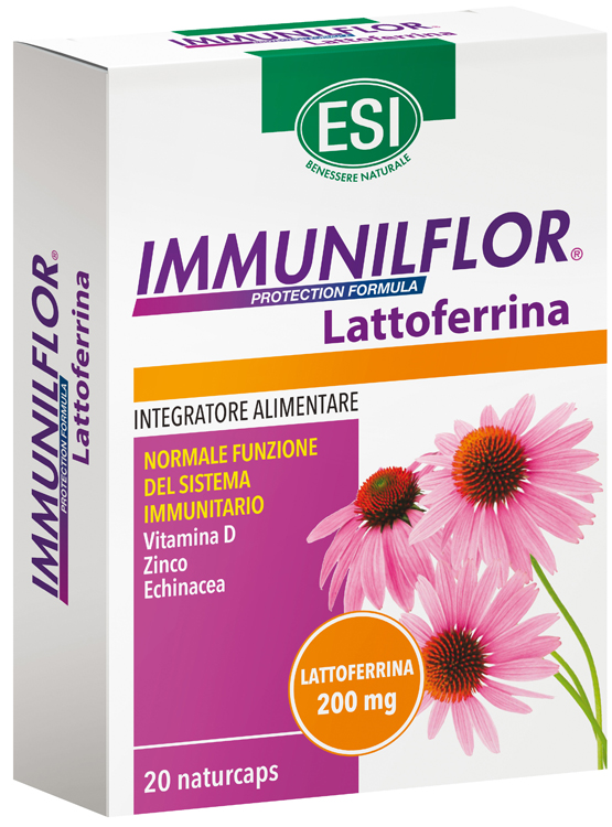 ESI IMMUNILFLOR LATTOFERRINA 20 NATURCAPS - farmagiri