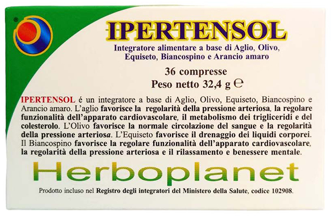 IPERTENSOL 36 COMPRESSE - farmagiri
