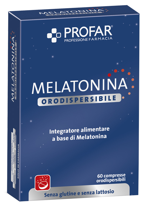 PROFAR MELATONINA ORODISPERSIBILE 60 COMPRESSE - farmagiri