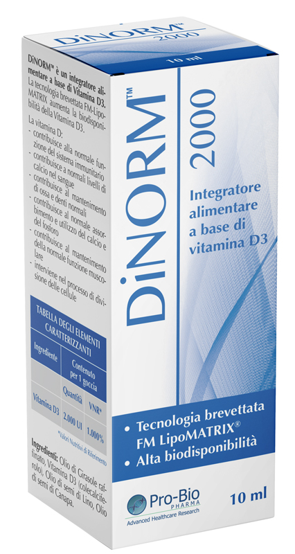 DINORM 2000 GOCCE 10 ML - farmagiri