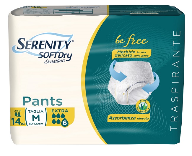 SERENITY PANTS SD SENSITIVE EXTRA M 14 PEZZI - farmagiri