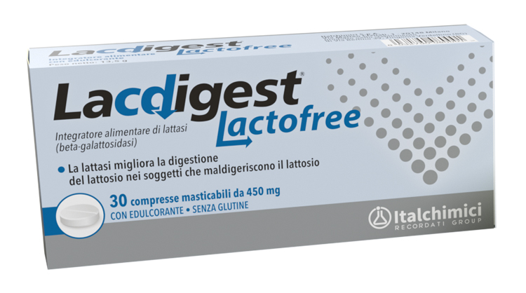 LACDIGEST LACTOFREE 30 COMPRESSE MASTICABILI - farmagiri