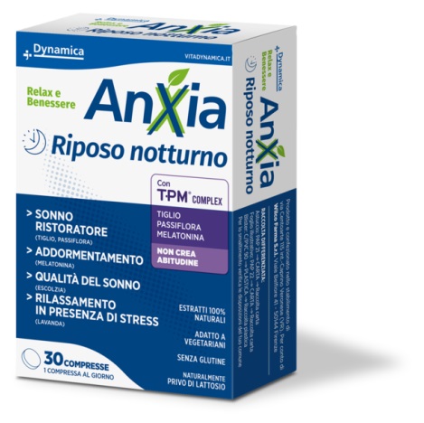 DYNAMICA ANXIA RIPOSO NOTTURNO 30 COMPRESSE - farmagiri
