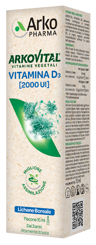 ARKOVITAL VITAMIN D3 15 ML - farmagiri